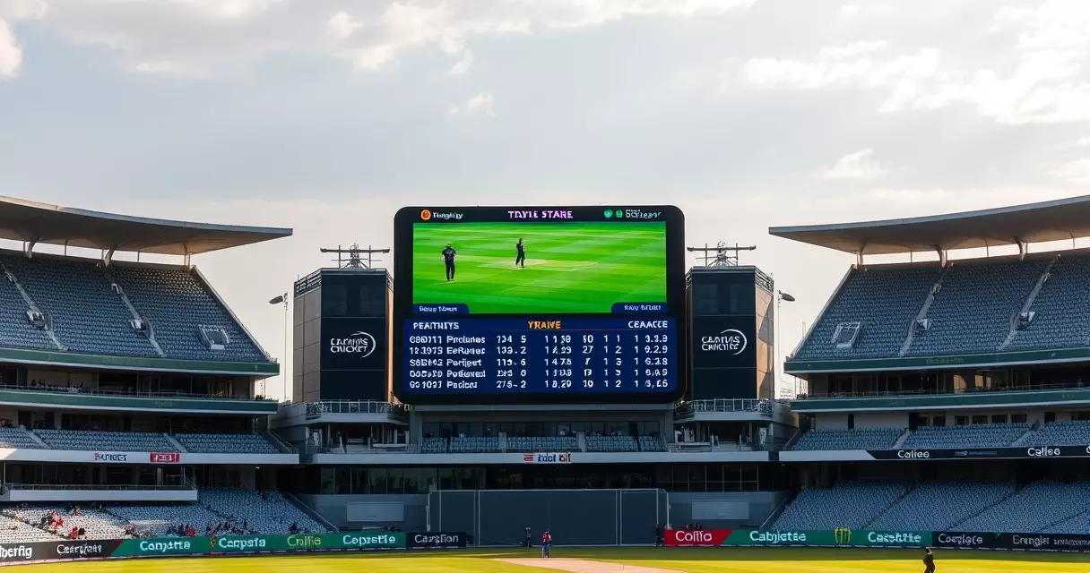 Cricket Match Scorecards: Test, ODI & T20 Results Database
